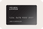 a Stearns & Foster card design